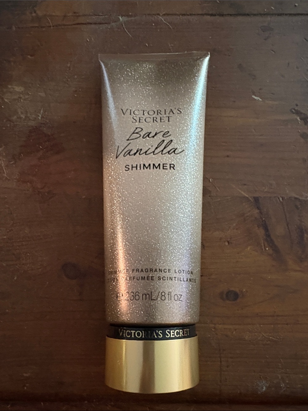 Victoria's Secret Bare Vanilla Shimmer Lotion - Gold